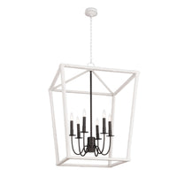 Regina Andrew - 16-1432 - Six Light Lantern - Luella - Blackened Brass