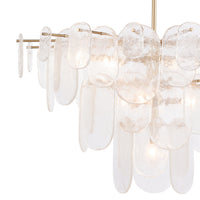 Regina Andrew - 16-1434NB - Ten Light Chandelier - Echo - Natural Brass