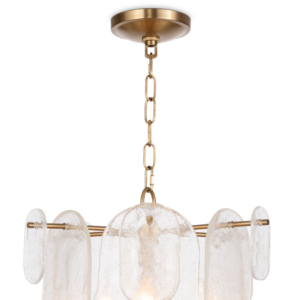 Regina Andrew - 16-1445NB - Three Light Pendant - Echo - Natural Brass