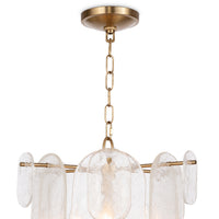 Regina Andrew - 16-1445NB - Three Light Pendant - Echo - Natural Brass