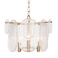 Regina Andrew - 16-1445NB - Three Light Pendant - Echo - Natural Brass