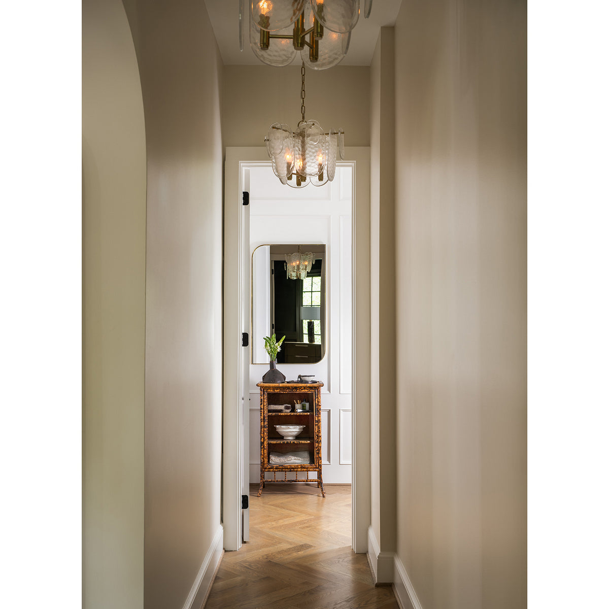 Regina Andrew - 16-1445NB - Three Light Pendant - Echo - Natural Brass