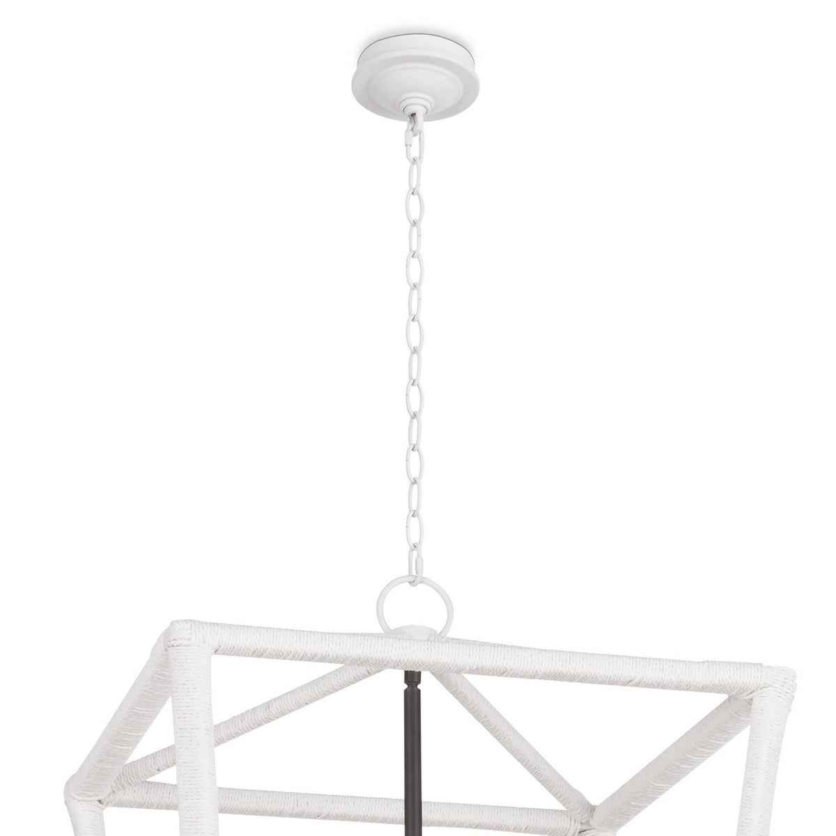 Regina Andrew - 16-1450 - Four Light Lantern - Luella - Blackened Brass