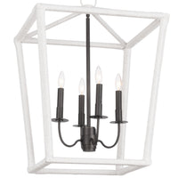 Regina Andrew - 16-1450 - Four Light Lantern - Luella - Blackened Brass