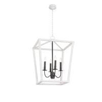 Regina Andrew - 16-1450 - Four Light Lantern - Luella - Blackened Brass