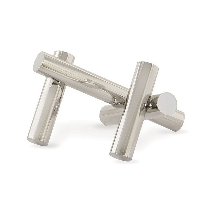 Regina Andrew Sculpture from the Dion collection in Polished Nickel finish