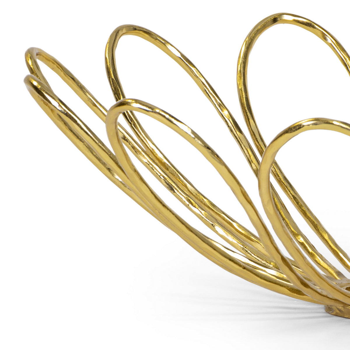 Regina Andrew - 20-1594 - Bowl - Daisy - Polished Brass