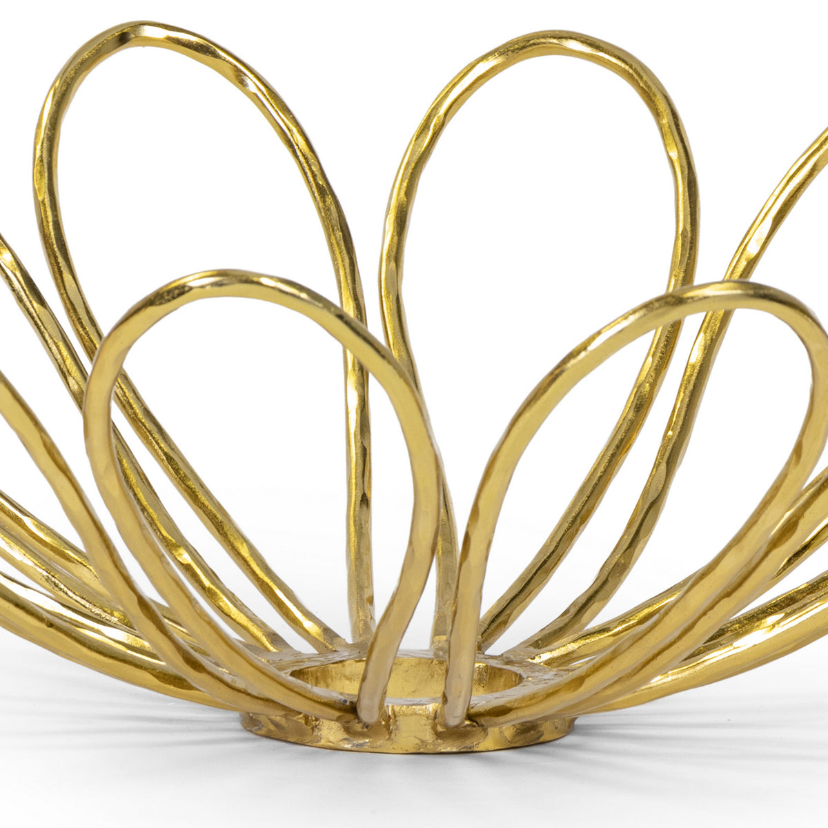 Regina Andrew - 20-1594 - Bowl - Daisy - Polished Brass