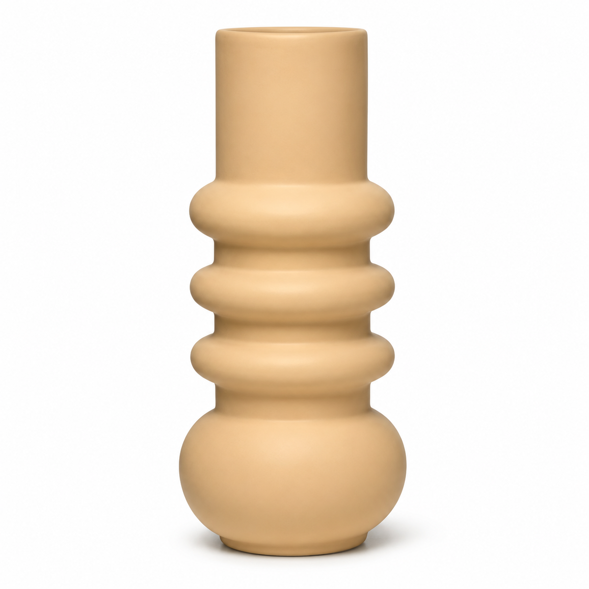 Design Shop Nude Stoneware Flower Vase 9.75"