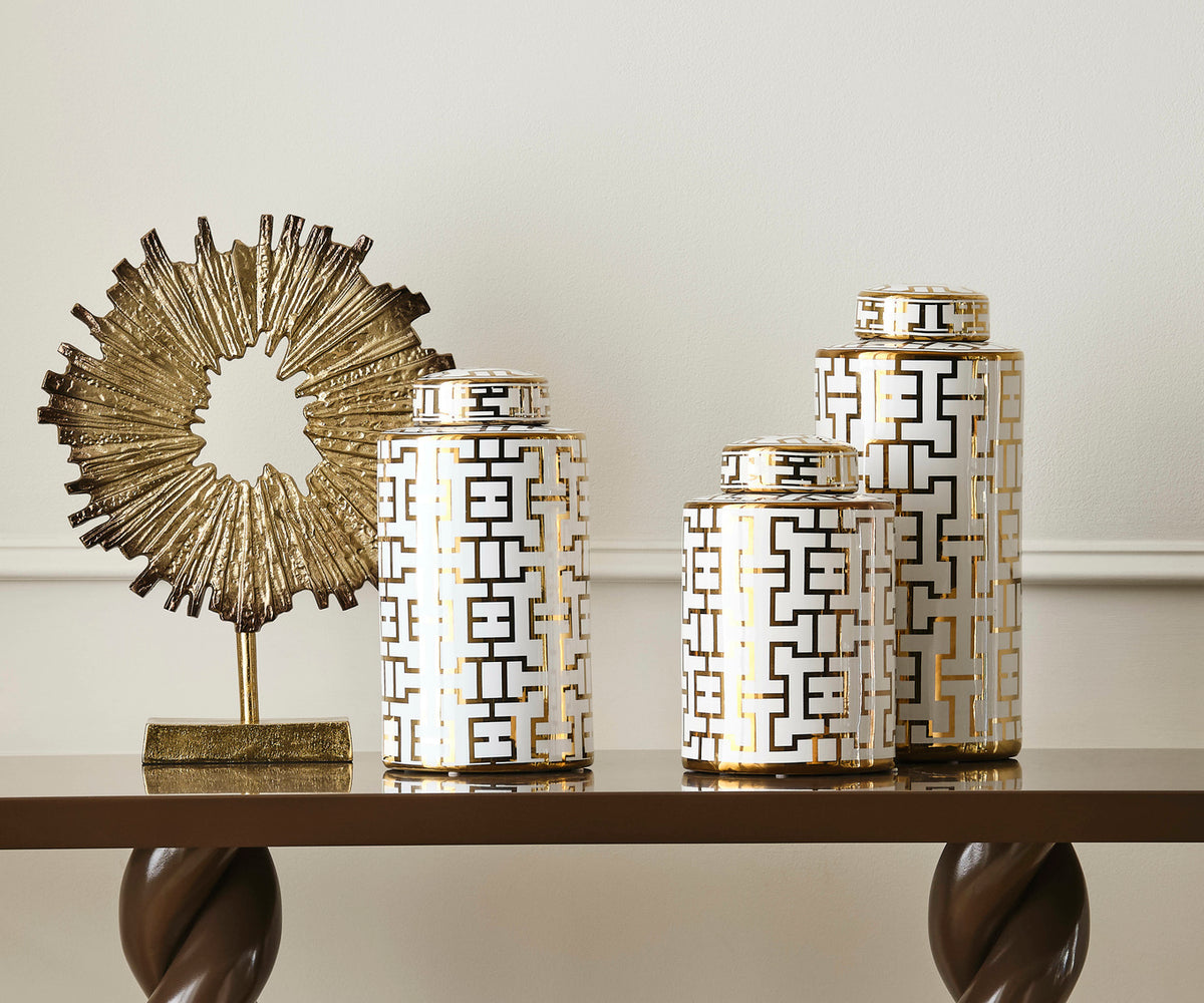 Wildwood Gold/Brown Ombre Sculpture