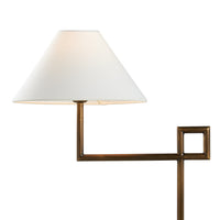 Chelsea House St. Dunstan Floor Lamp - Aged Brass
