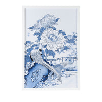 Chelsea House Blue And White Asian Garden II