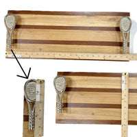 Design Shop Tennis Racket Handle Serving Tray