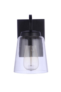 Craftmade - 16306FB1 - One Light Wall Sconce - Elsa - Flat Black