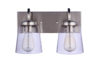 Craftmade - 16314BNK2 - Two Light Vanity - Elsa - Brushed Polished Nickel