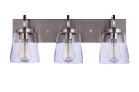Craftmade - 16323BNK3 - Three Light Vanity - Elsa - Brushed Polished Nickel