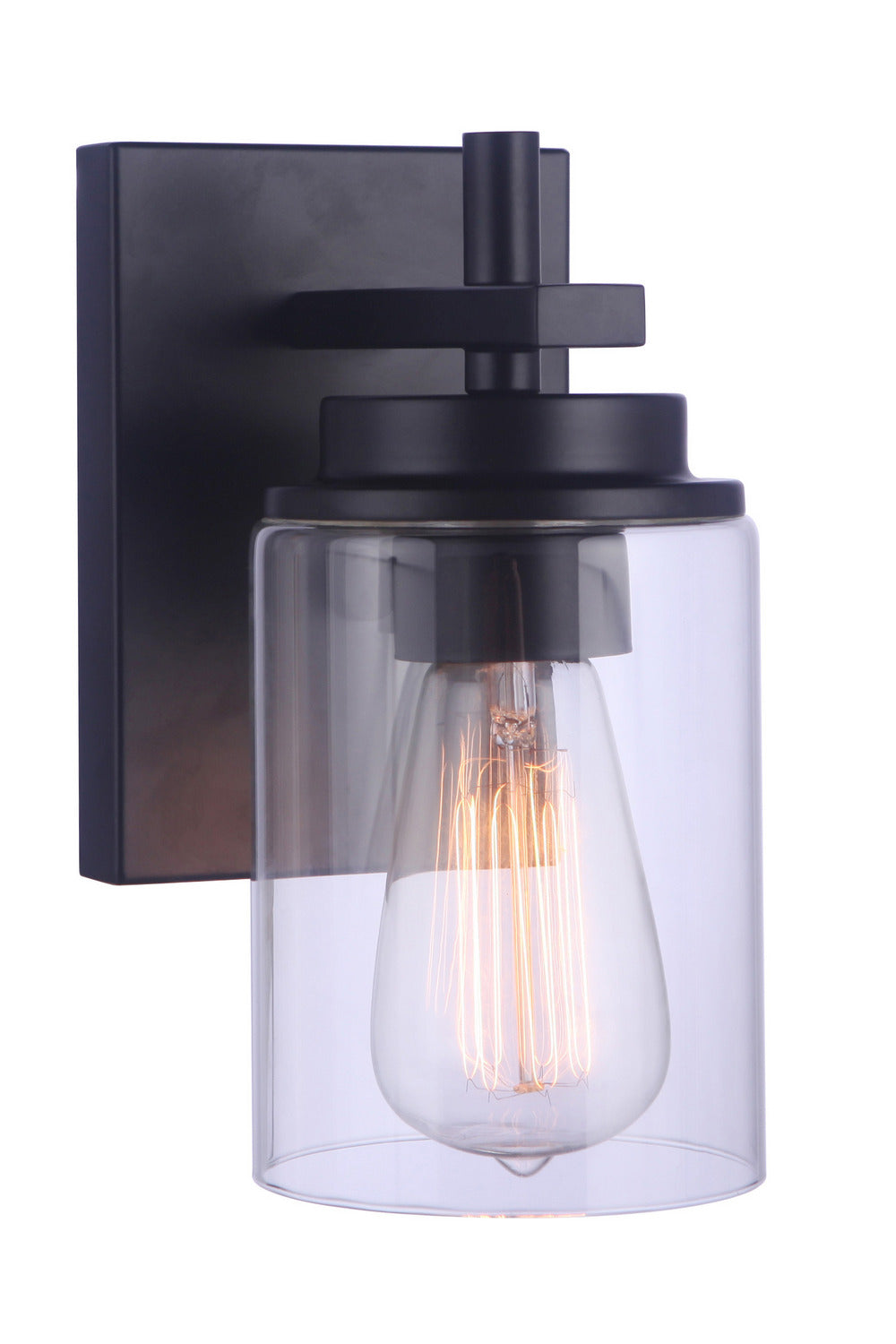 Craftmade - 17405FB1 - One Light Wall Sconce - Reeves - Flat Black