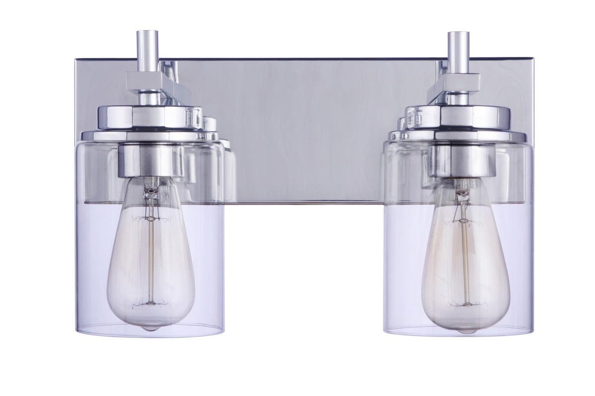 Craftmade - 17414CH2 - Two Light Vanity - Reeves - Chrome