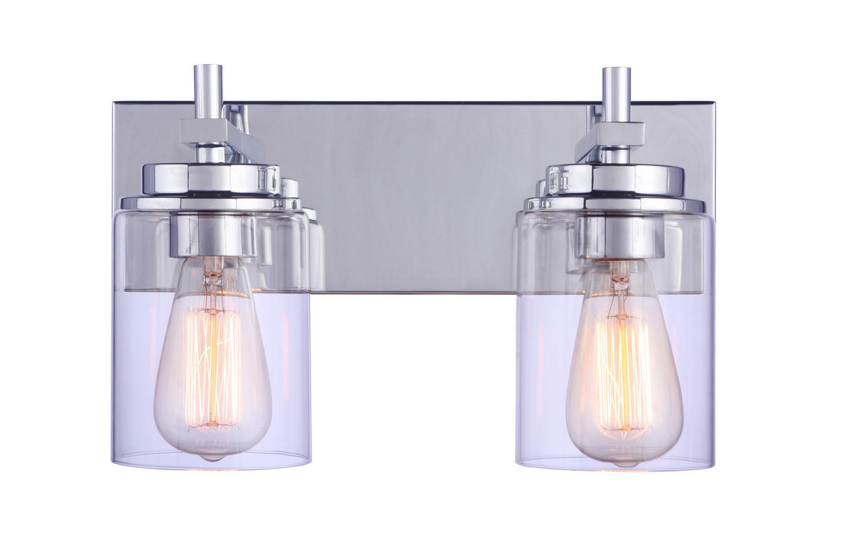 Craftmade - 17414CH2 - Two Light Vanity - Reeves - Chrome