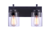 Craftmade - 17414FB2 - Two Light Vanity - Reeves - Flat Black