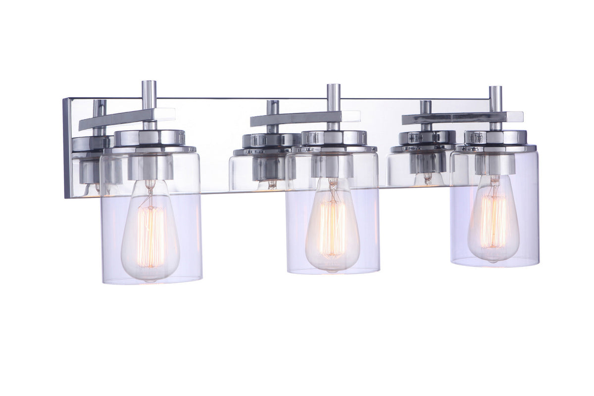 Craftmade - 17423CH3 - Three Light Vanity - Reeves - Chrome