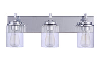 Craftmade - 17423CH3 - Three Light Vanity - Reeves - Chrome