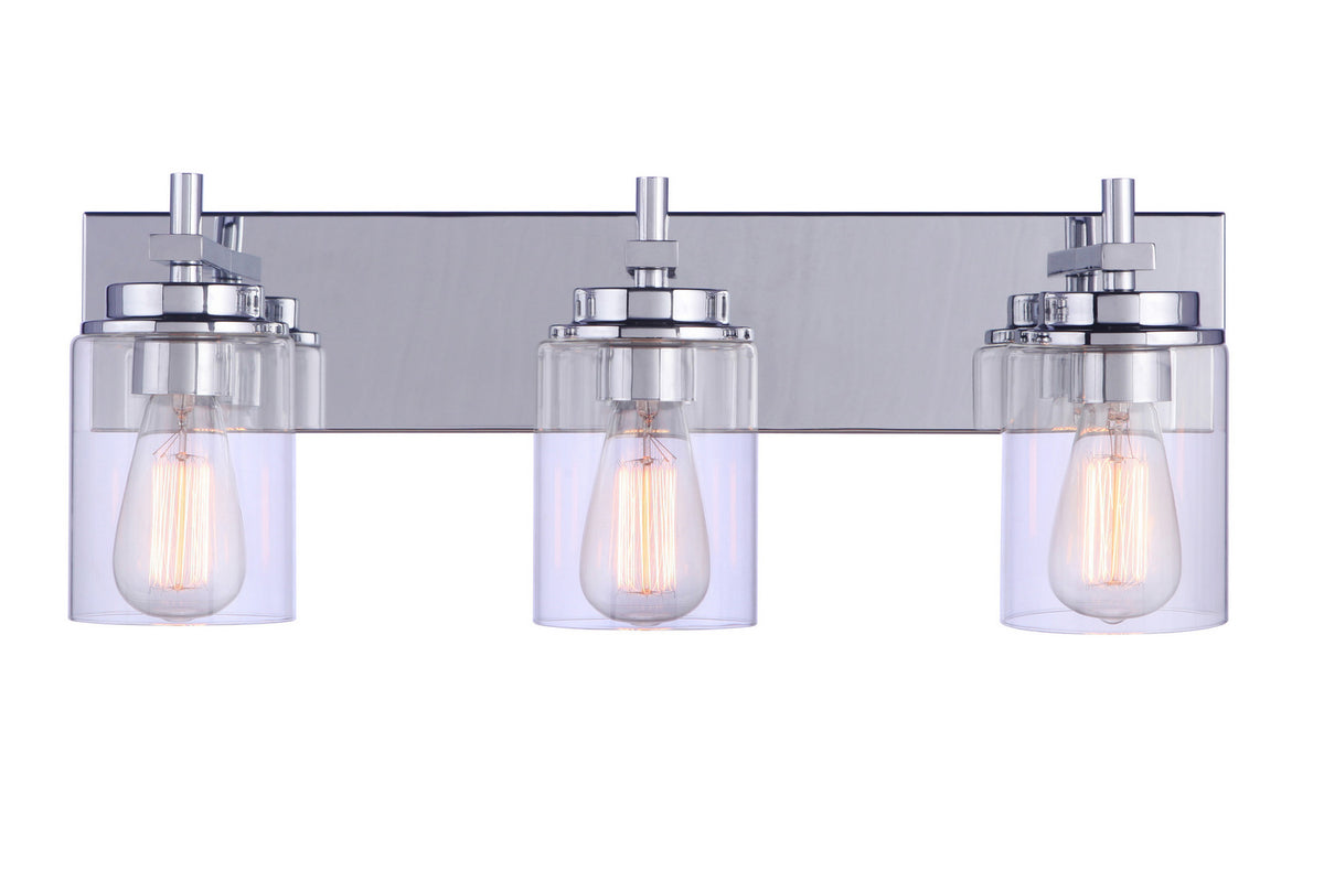 Craftmade - 17423CH3 - Three Light Vanity - Reeves - Chrome