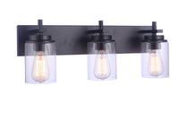 Craftmade - 17423FB3 - Three Light Vanity - Reeves - Flat Black