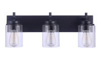 Craftmade - 17423FB3 - Three Light Vanity - Reeves - Flat Black