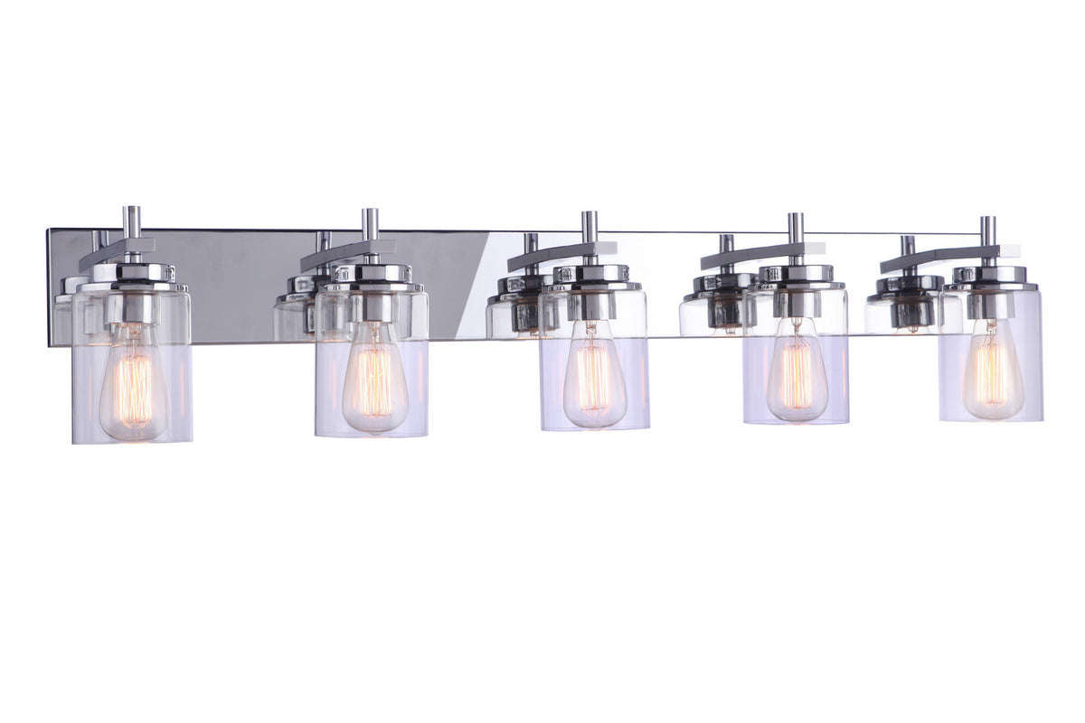 Craftmade - 17441CH5 - Five Light Vanity - Reeves - Chrome