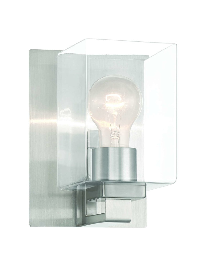 Craftmade - 18506BNK1 - One Light Wall Sconce - McClane - Brushed Polished Nickel