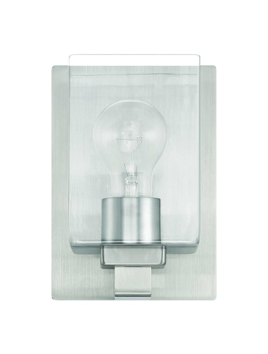Craftmade - 18506BNK1 - One Light Wall Sconce - McClane - Brushed Polished Nickel