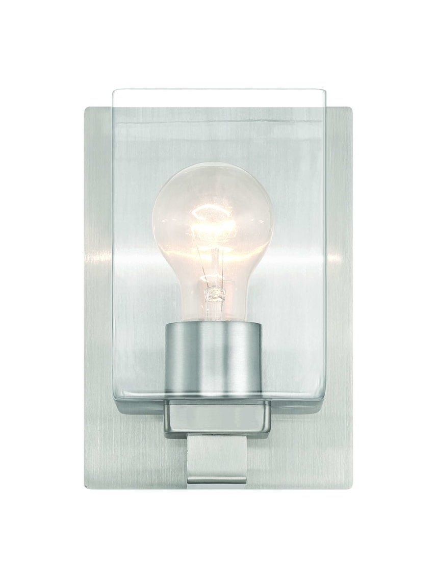 Craftmade - 18506BNK1 - One Light Wall Sconce - McClane - Brushed Polished Nickel