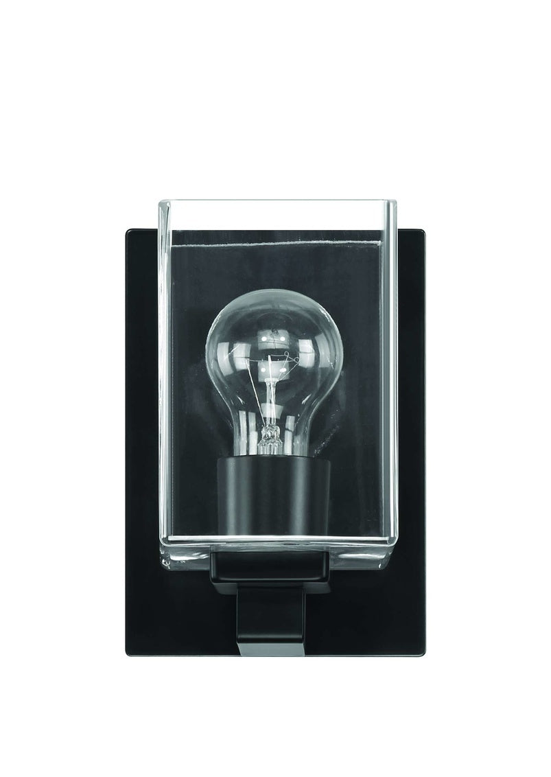 Craftmade - 18506FB1 - One Light Wall Sconce - McClane - Flat Black