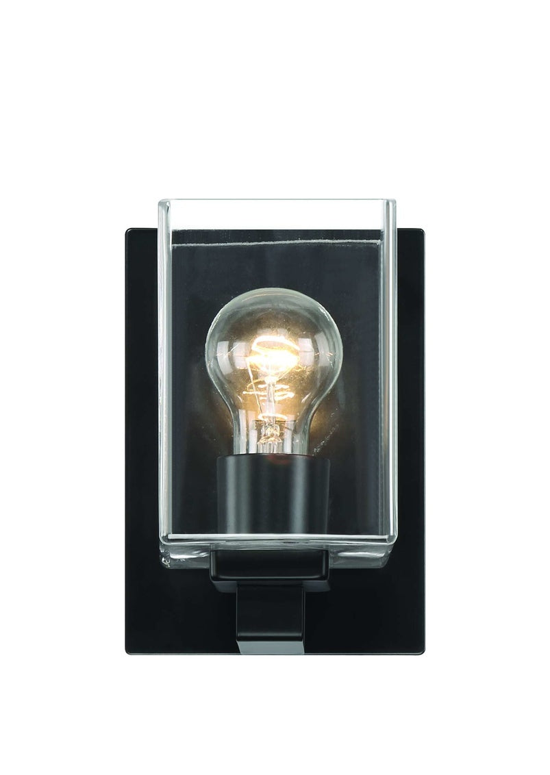 Craftmade - 18506FB1 - One Light Wall Sconce - McClane - Flat Black