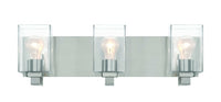 Craftmade - 18524BNK3 - Three Light Vanity - McClane - Brushed Polished Nickel