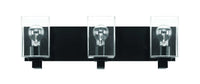 Craftmade - 18524FB3 - Three Light Vanity - McClane - Flat Black