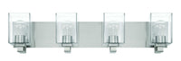 Craftmade - 18532BNK4 - Four Light Vanity - McClane - Brushed Polished Nickel