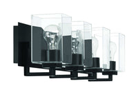 Craftmade - 18532FB4 - Four Light Vanity - McClane - Flat Black