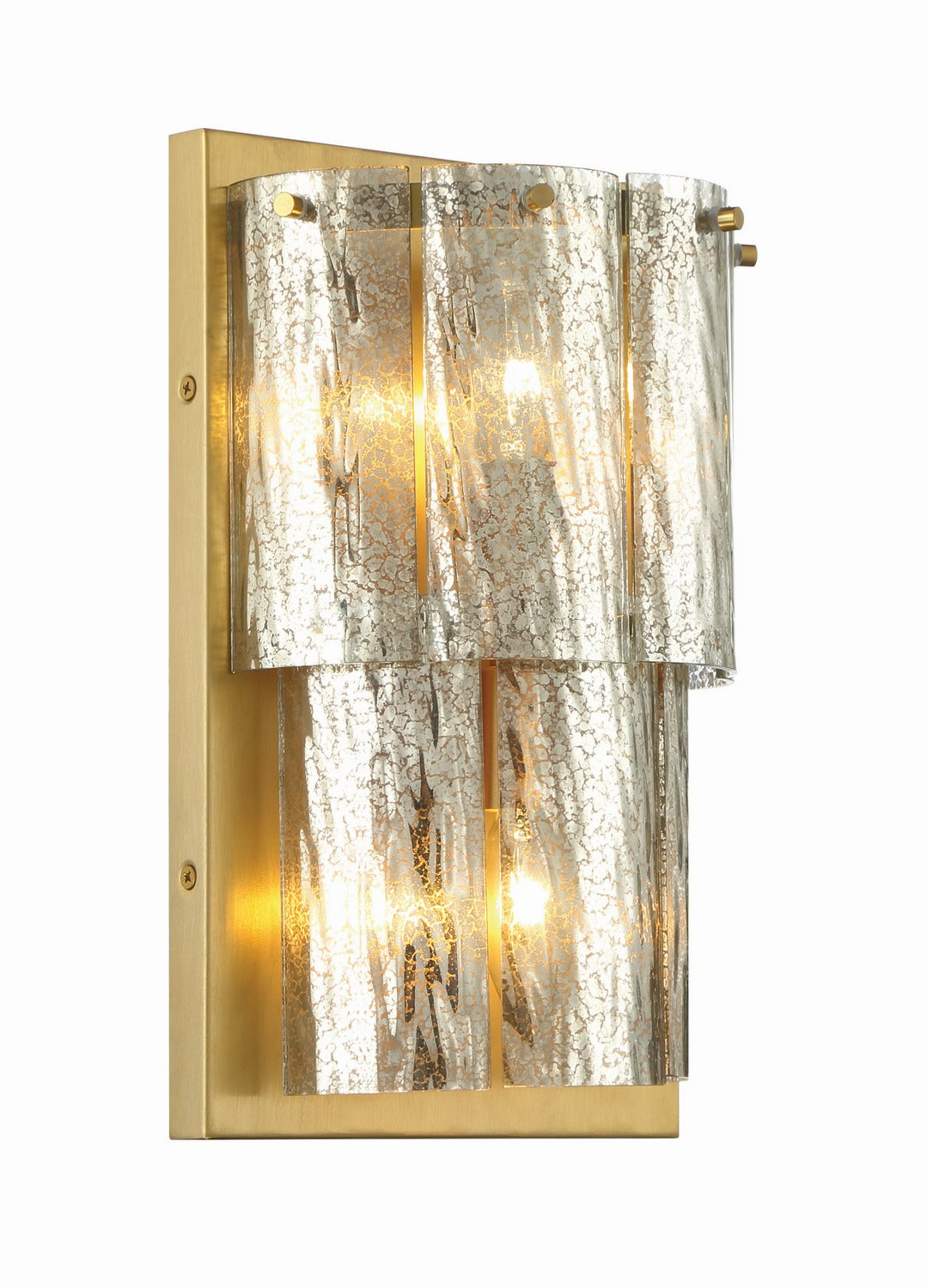 Craftmade - 48662-SB - Two Light Wall Sconce - Museo - Satin Brass