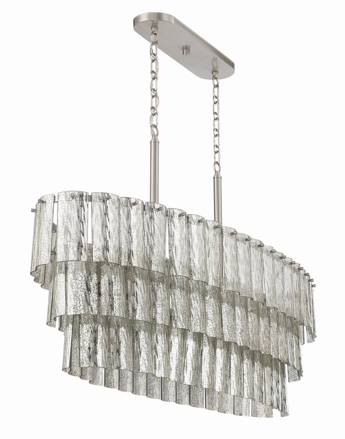 Craftmade - 48677-BNK - Seven Light Island Pendant - Museo - Brushed Polished Nickel