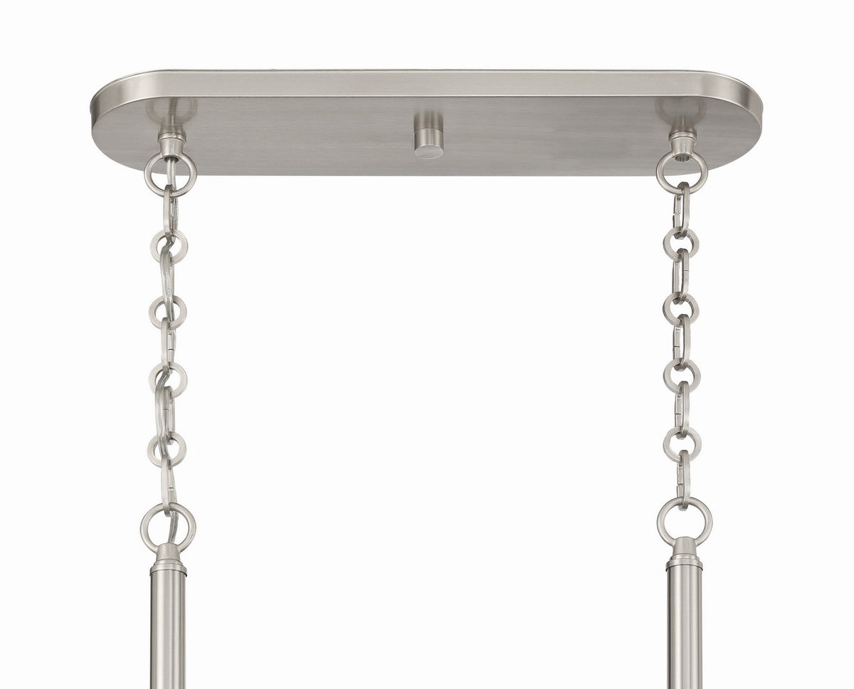Craftmade - 48677-BNK - Seven Light Island Pendant - Museo - Brushed Polished Nickel