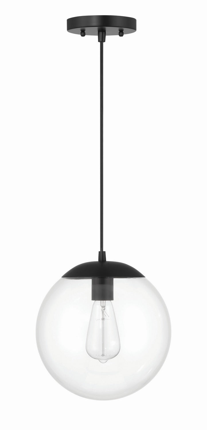 Craftmade - 56891-FB - One Light Pendant - Gaze - Flat Black