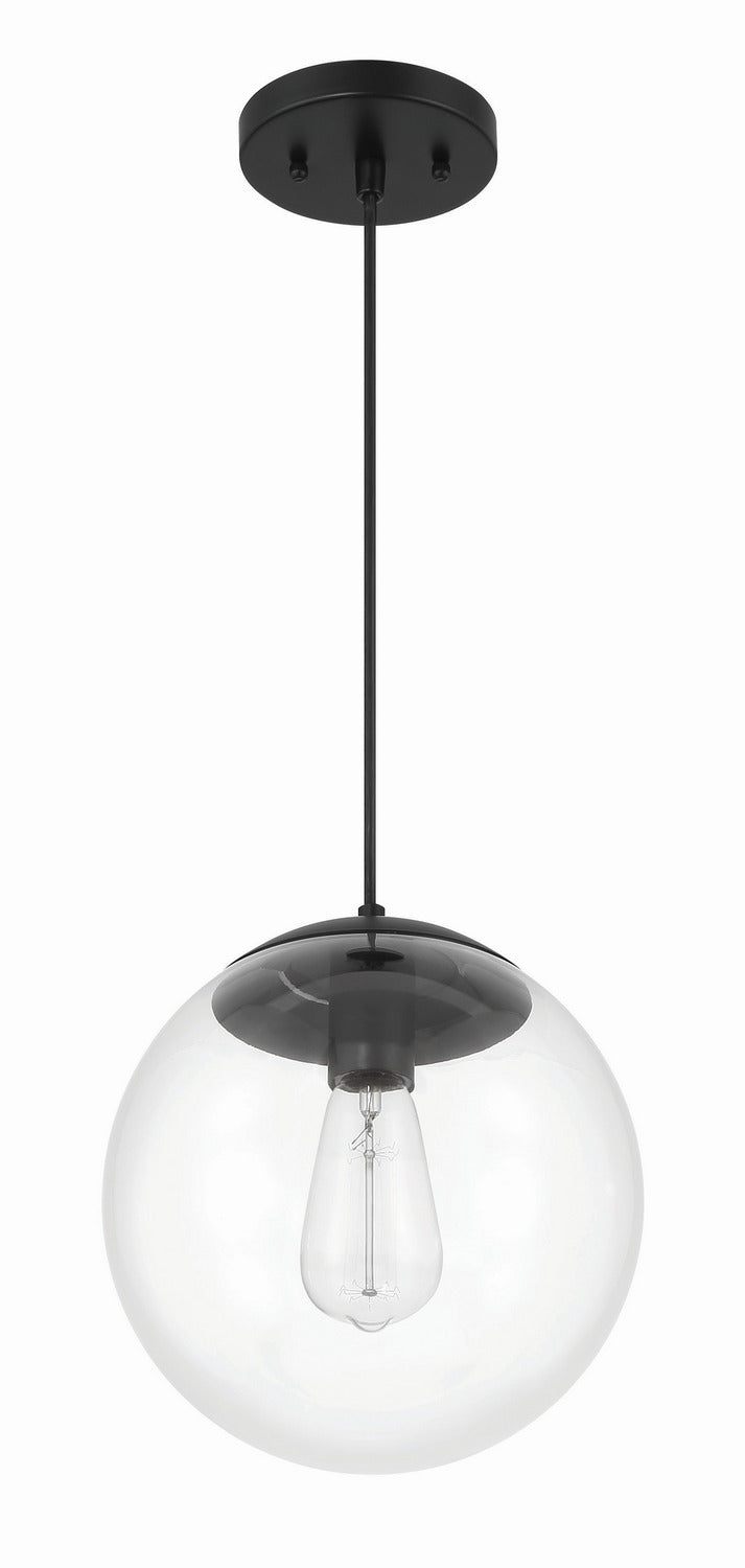 Craftmade - 56891-FB - One Light Pendant - Gaze - Flat Black