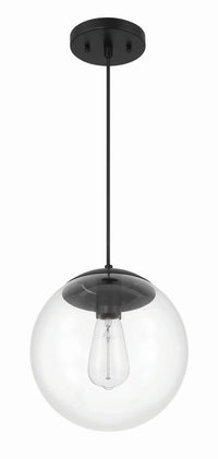 Craftmade - 56891-FB - One Light Pendant - Gaze - Flat Black
