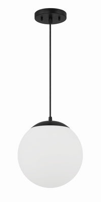 Craftmade - 56891-FB-WG - One Light Pendant - Gaze - Flat Black