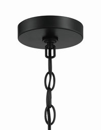 Craftmade - 56992-FBSB - One Light Pendant - Avante Grand - Flat Black/Satin Brass