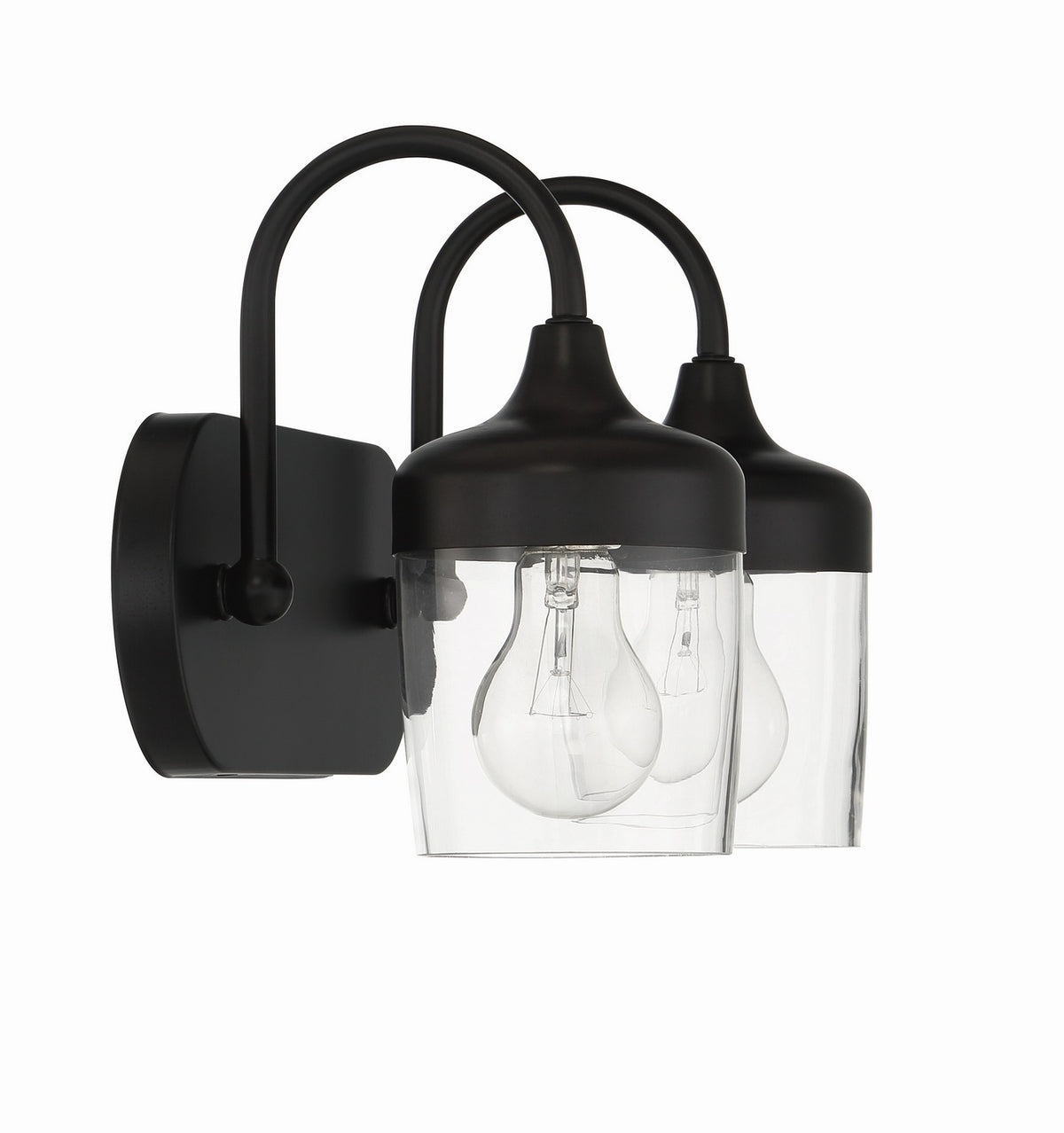 Craftmade - 58102-FB - Two Light Vanity - Wrenn - Flat Black