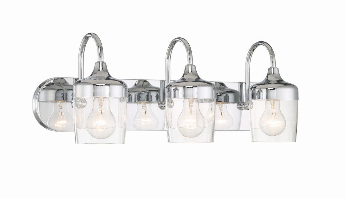 Craftmade - 58103-CH - Three Light Vanity - Wrenn - Chrome