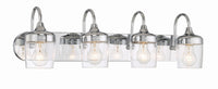 Craftmade - 58104-CH - Four Light Vanity - Wrenn - Chrome